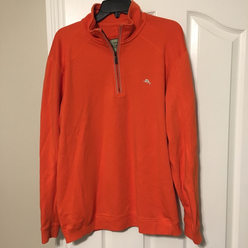 Tommy Bahama Cincinnati Bengals 1/4 Zip Sweater L
